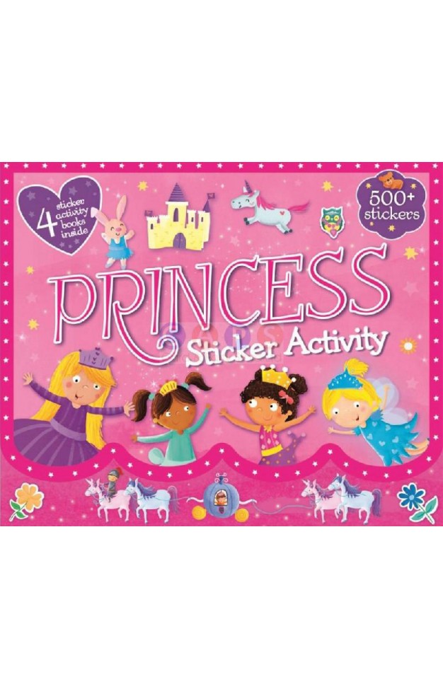 PRINCESS STICKER ACTIVITY CARRY CASE